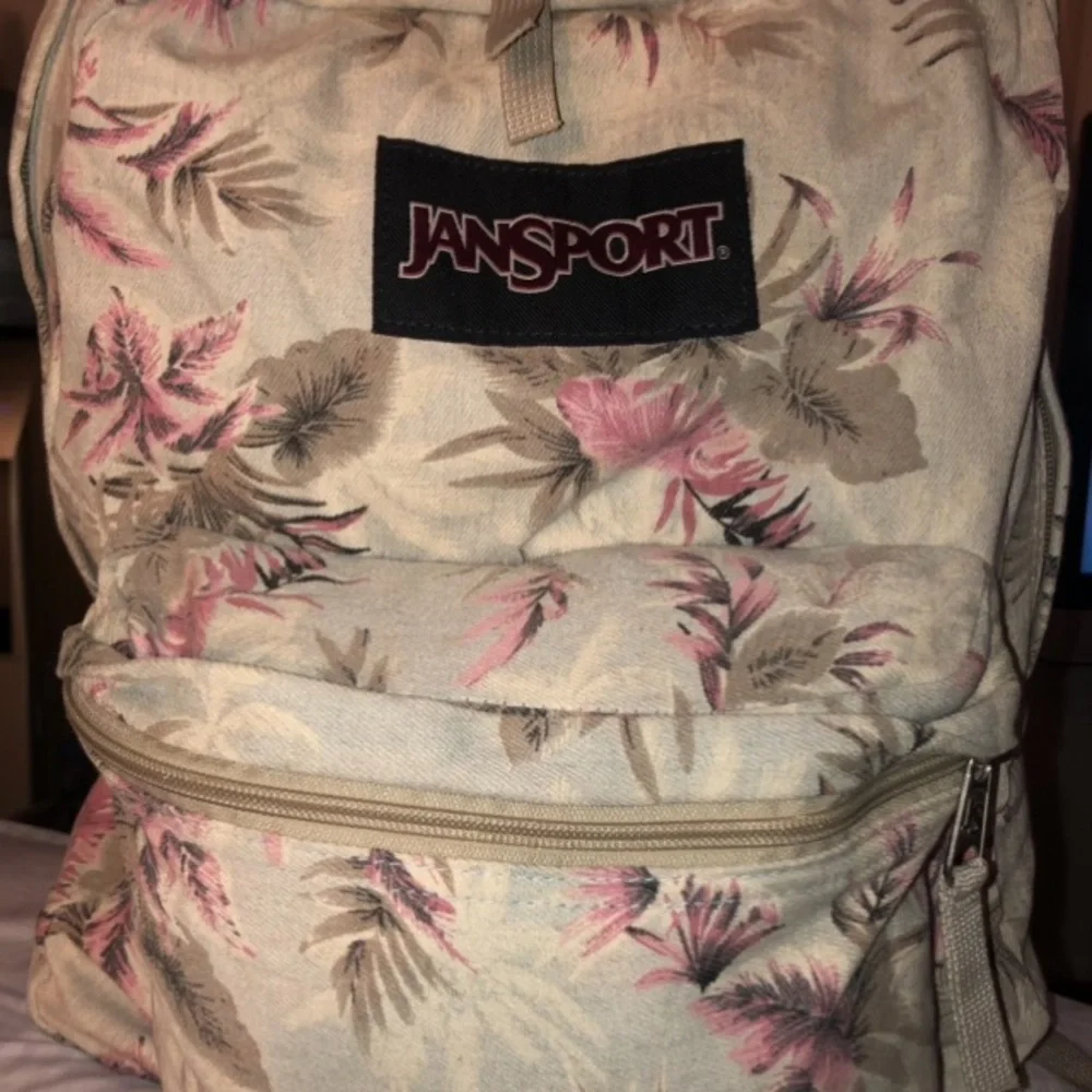 JanSport Super FX Tropical Print Backpack Bag